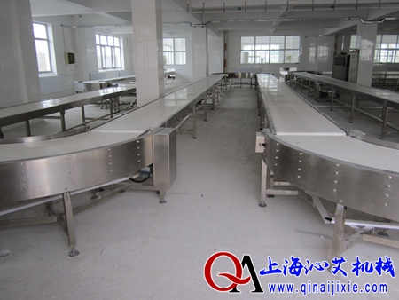 轉(zhuǎn)彎皮帶輸送線 轉(zhuǎn)彎皮帶輸送線