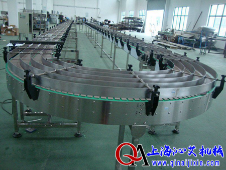 環形轉彎鏈板輸送機  環形轉彎鏈板輸送機
