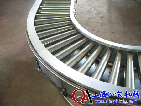 90度轉彎滾筒輸送機
