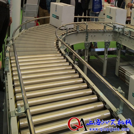 轉彎式滾筒輸送線